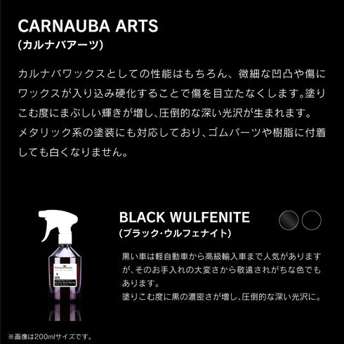 車 カラーワックス POLISH ANGEL CARNAUBA ARTS