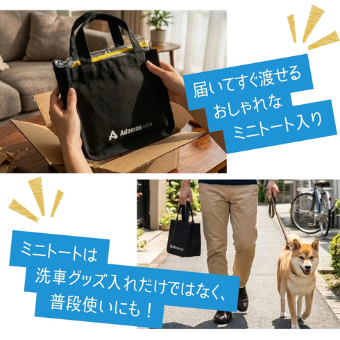 【父の日にもおすすめ】洗車セット ミニトート付